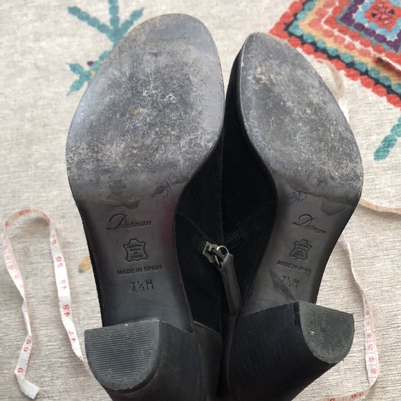 Delman Suede Ankle Boots - Picture 9 of 9